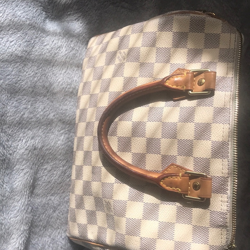 Damier Azur canvas  speedy 30